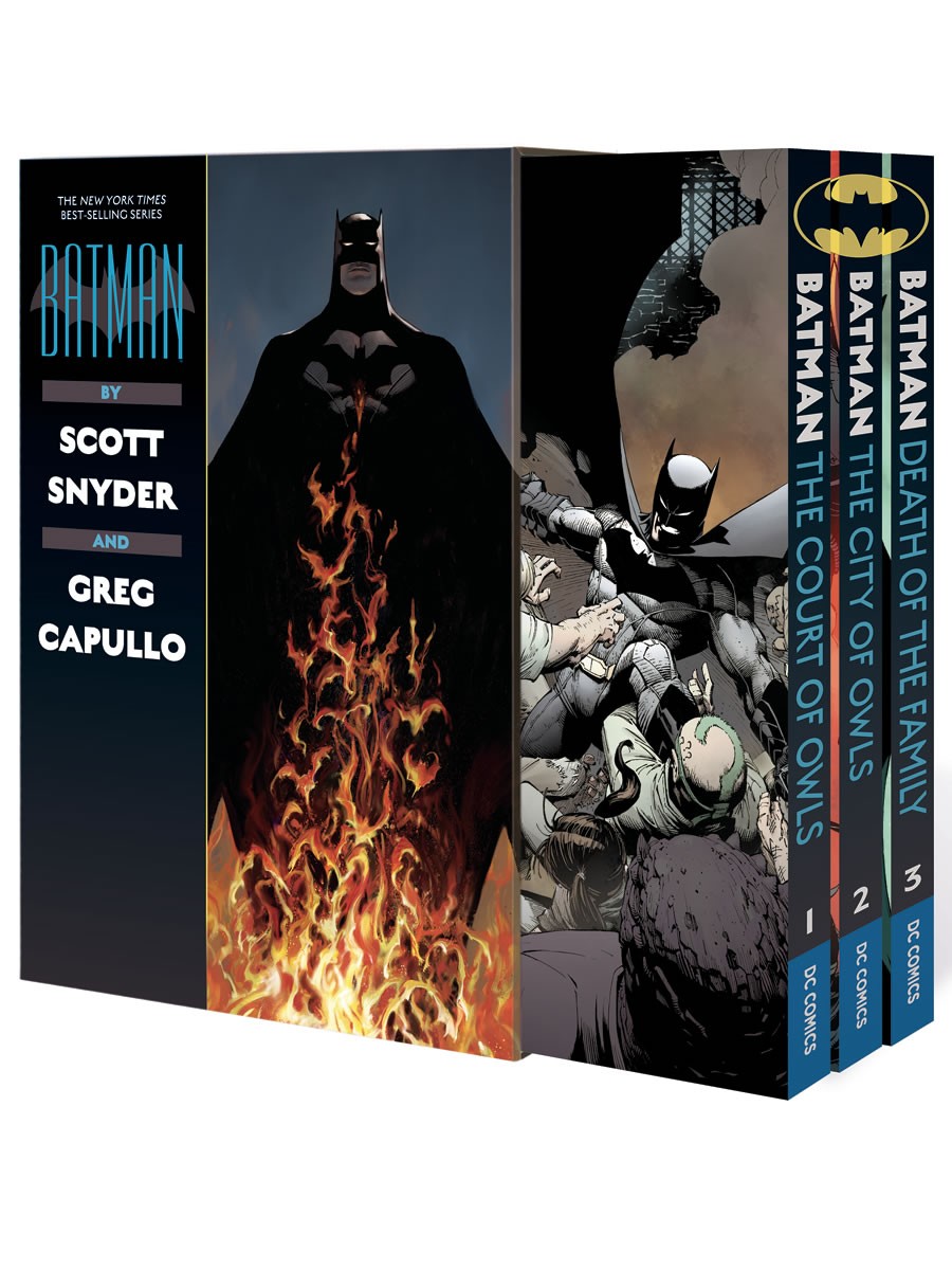 BATMAN BY SCOTT SNYDER AND GREG CAPULLO BOX SET | Graphic Novels | Reed ...