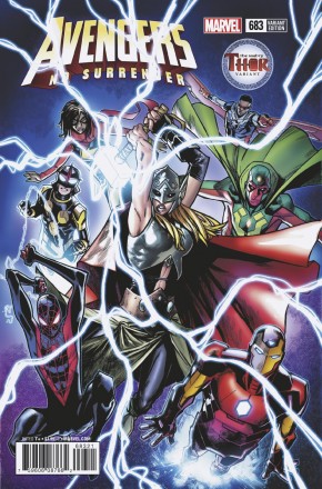 AVENGERS #683 (2016 SERIES) RAMOS MIGHTY THOR VARIANT