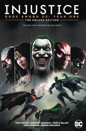 INJUSTICE GODS AMONG US YEAR ONE DELUXE EDITION BOOK 1 HARDCOVER