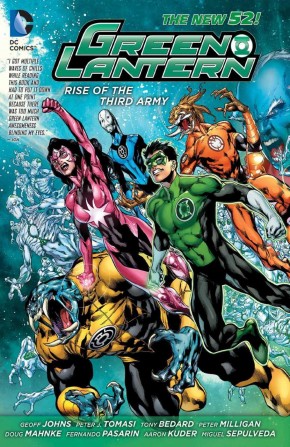 GREEN LANTERN RISE OF THE THIRD ARMY HARDCOVER