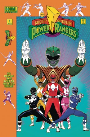 MIGHTY MORPHIN POWER RANGERS #1 LAUNCH PARTY INCENTIVE VARIANT COVER
