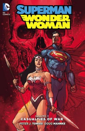 SUPERMAN WONDER WOMAN VOLUME 3 CASUALTIES OF WAR HARDCOVER