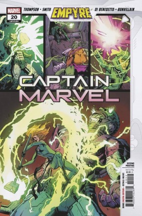 CAPTAIN MARVEL #20 (2019 SERIES) EMPYRE TIE-IN 2ND PRINTING