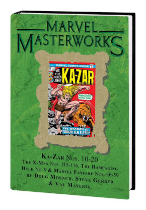 MARVEL MASTERWORKS KA-ZAR VOLUME 4 DM VARIANT #372 EDITION HARDCOVER