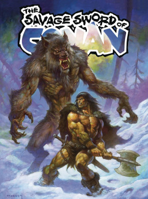 SAVAGE SWORD OF CONAN VOLUME 1 GRAPHIC NOVEL ALEX HORLEY DM VARIANT COVER