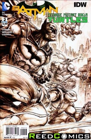 Batman Teenage Mutant Ninja Turtles #2 (3rd Print)